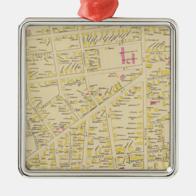 Concord, Ward 4 Metal Ornament (Front)