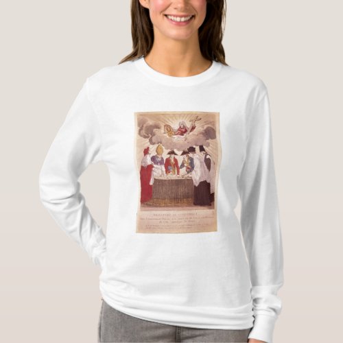 Concordat between Napoleon and Pope Pius VII T_Shirt