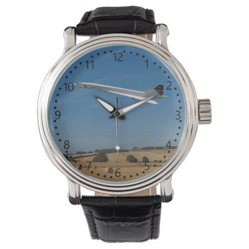 Concorde at Harvest Time _ numbers Dial Watch