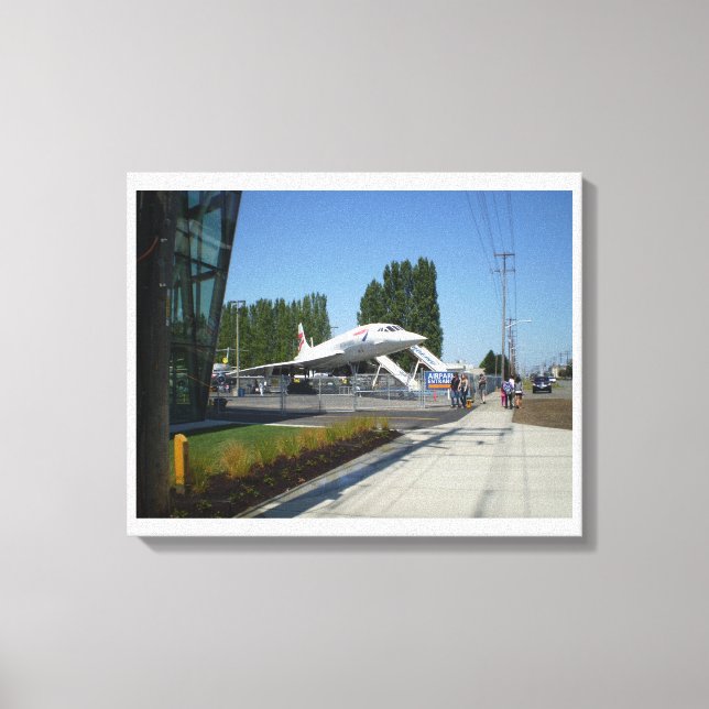 Concorde Canvas Print (Front)