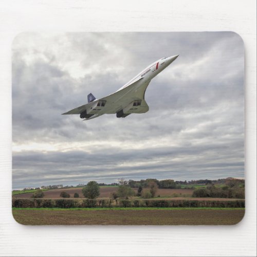 Concorde _ High Speed Run Mouse Pad
