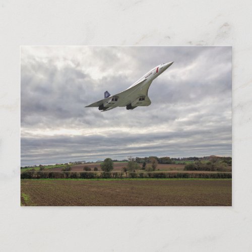 Concorde _ High Speed Run Postcard