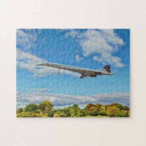 Concorde on Finals Jigsaw Puzzle