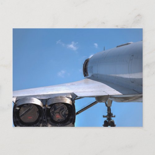 Concorde Power Postcard