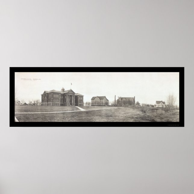 Concordia College MN Photo 1912 Poster (Front)