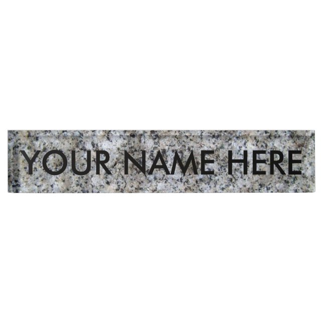 CONCRETE! (architectural texture) ~ Name Plate (Front)