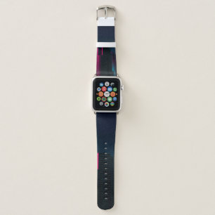 CONCRETE BUILDINGS NEAR WHITE CLOUDS APPLE WATCH BAND