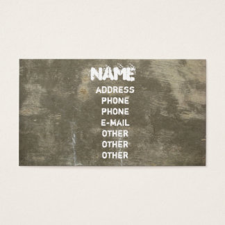 Concrete Business Cards Templates Zazzle