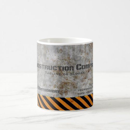 Concrete Caution Construction Company Coffee Mug