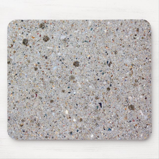 Concrete Cement Realistic Texture Rock Photography Mouse Pad (Front)
