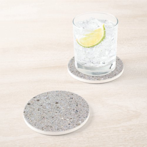 Concrete Cement Texture Photo Drink Coaster