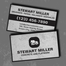 Concrete Driveway and Flatwork Construction