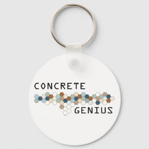 Concrete Genius Keychain