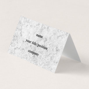 Concrete Gray Industrial Grunge Business Card