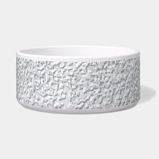 Concrete gray Stone Wall Texture Pattern Bowl (Front)