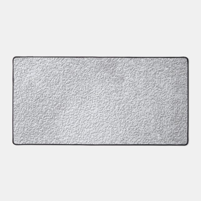 Concrete gray Stone Wall Texture Pattern Desk Mat (Front)