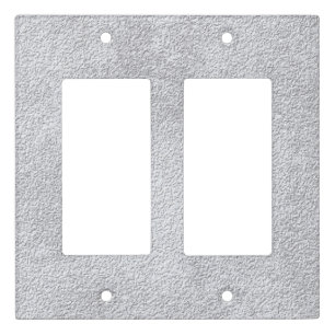 Concrete gray Stone Wall Texture Pattern Light Switch Cover