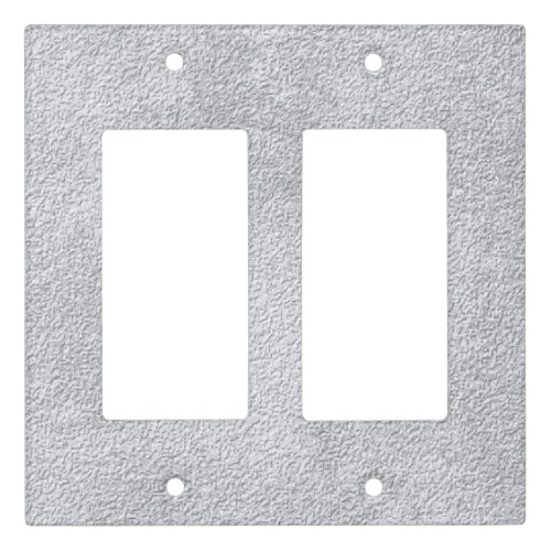 Concrete gray Stone Wall Texture Pattern Light Switch Cover