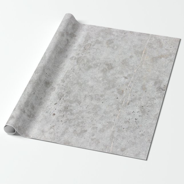 Concrete gray wall grunge wrapping paper (Unrolled)