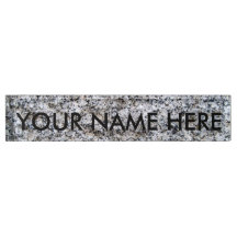 Granite Desk Name Plates Zazzle