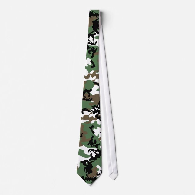Concrete Jungle Camo Tie (Front)