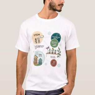 Concrete Jungle Kings – STEM Humor for Niche Exper T-Shirt
