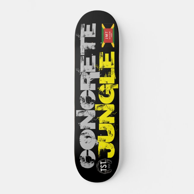 CONCRETE JUNGLE  Skateboard (Front)