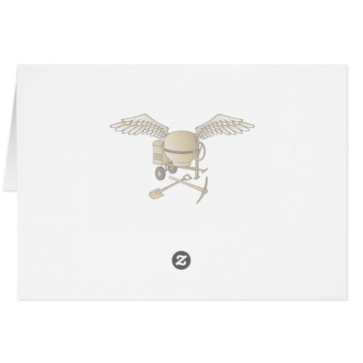 Concrete mixer beige (Back Horizontal)