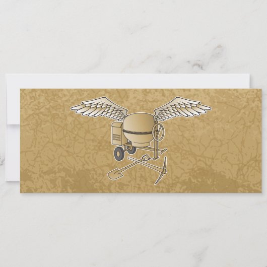 Concrete mixer beige (Front)