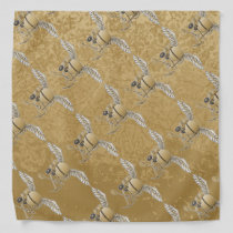 Concrete mixer beige bandana