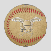 Concrete mixer beige baseball