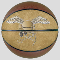 Concrete mixer beige basketball