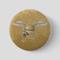 Concrete mixer beige button