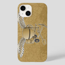 Concrete mixer beige Case-Mate iPhone 14 case