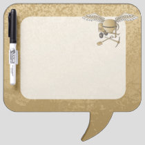 Concrete mixer beige Dry-Erase board