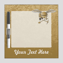 Concrete mixer beige Dry-Erase board