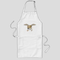 Concrete mixer beige long apron