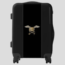 Concrete mixer beige luggage