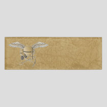 Concrete mixer beige name tag