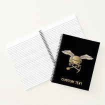 Concrete mixer beige notebook