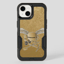 Concrete mixer beige OtterBox iPhone 14 case