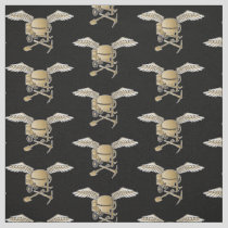 Concrete Mixer Beige Pattern Fabric