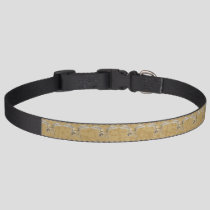Concrete mixer beige pet collar
