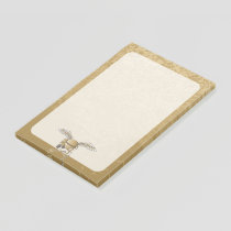 Concrete mixer beige post-it notes