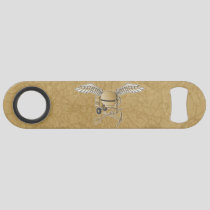 Concrete mixer beige speed bottle opener