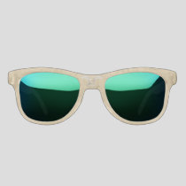 Concrete mixer beige sunglasses