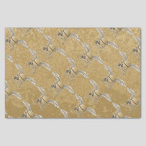 Concrete mixer beige tissue paper