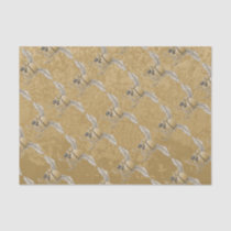 Concrete mixer beige tissue paper
