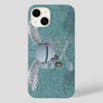 Concrete mixer blue-gray Case-Mate iPhone 14 case