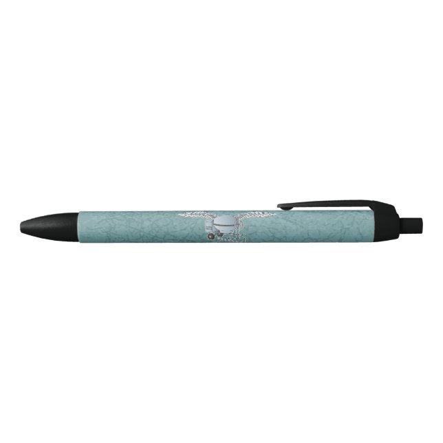 Concrete mixer blue-gray pen (Top)